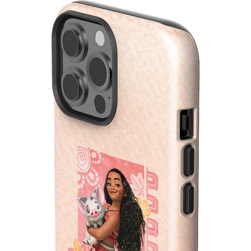 Disney Princess Moana and Pua iPhone 15 Pro Max Impact Case